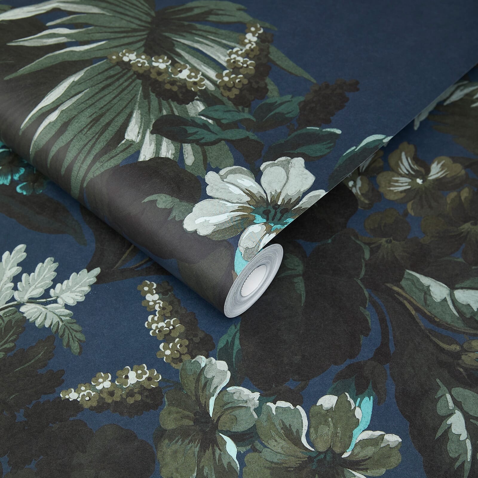 Limerence Wallpaper - Ink - House of Hackney - 1-WA-LIM-DI-INK-PBL - Morris Wallpaper