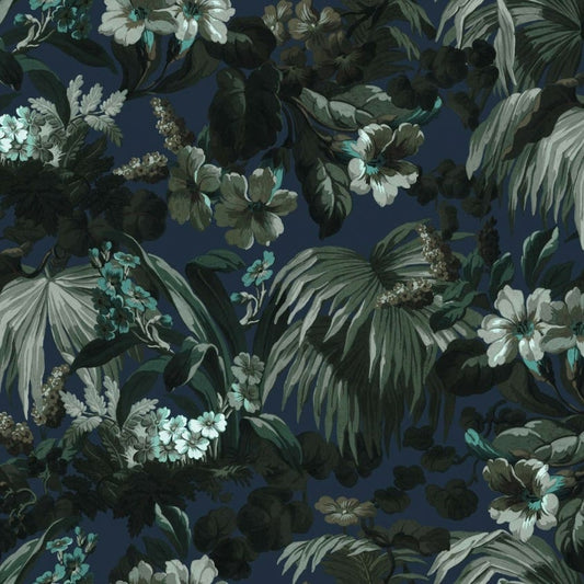 Limerence Wallpaper - Ink - House of Hackney - 1-WA-LIM-DI-INK-XXX - Morris Wallpaper