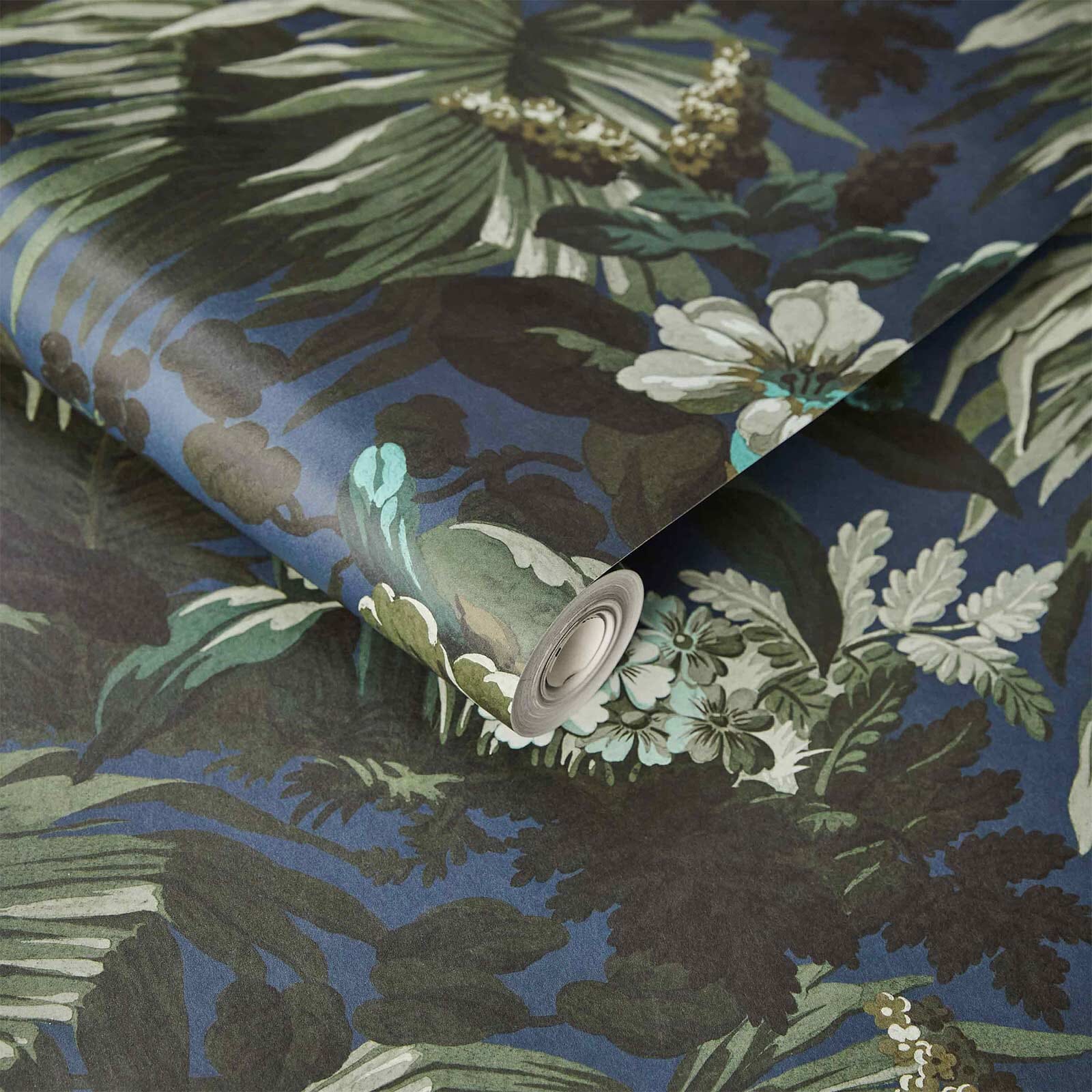 Limerence Wallpaper - Ink - House of Hackney - 1-WA-LIM-DI-INK-XXX - Morris Wallpaper