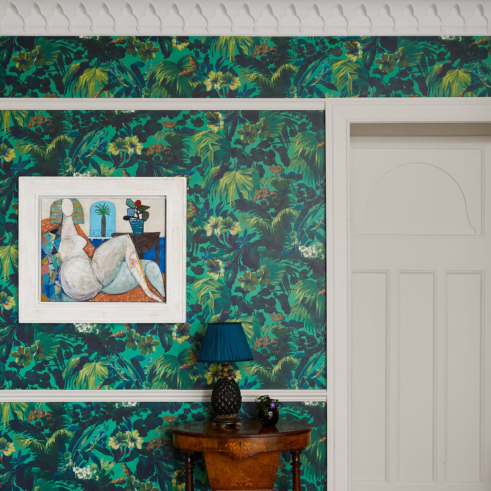 Limerence Wallpaper - Malachite - House of Hackney - 1-WA-LIM-DI-MAL-XXX - Morris Wallpaper
