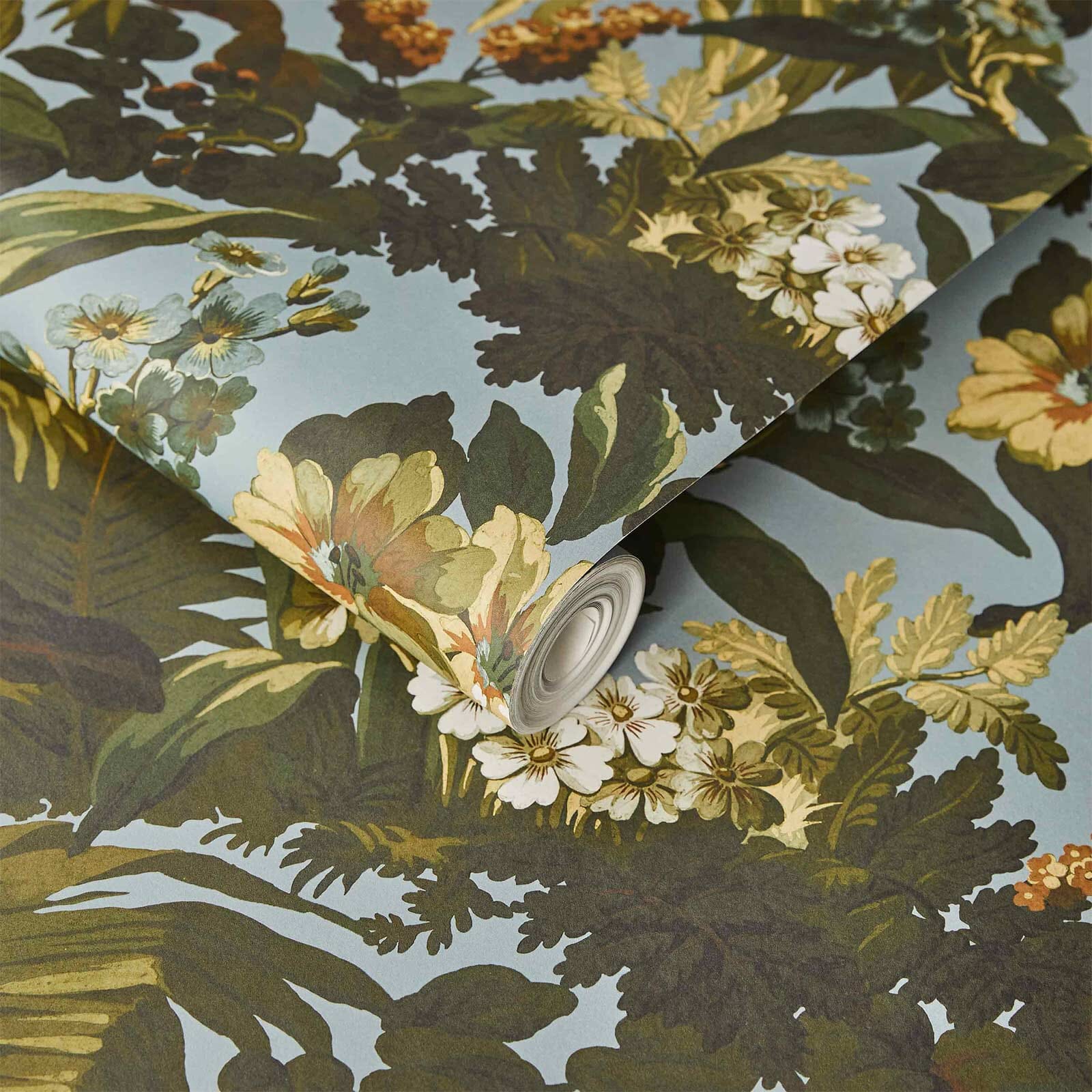 Limerence Wallpaper - Sky - House of Hackney - 1-WA-LIM-DI-SKY-XXX - Morris Wallpaper