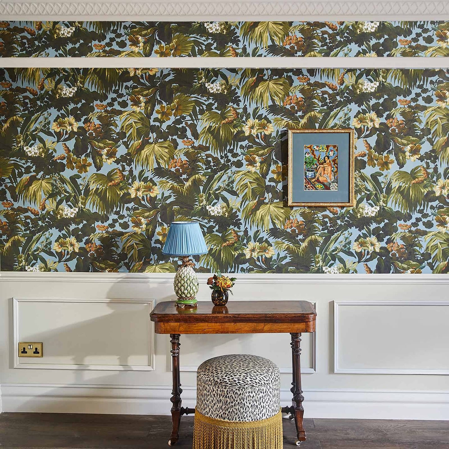 Limerence Wallpaper - Sky - House of Hackney - 1-WA-LIM-DI-SKY-XXX - Morris Wallpaper