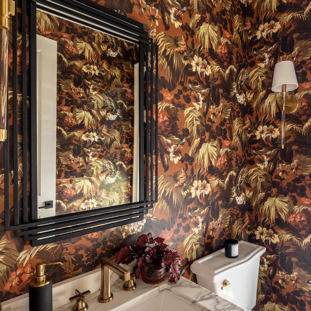 Limerence Wallpaper - Tobacco - House of Hackney - 1-WA-LIM-DI-TOB-XXX - Morris Wallpaper