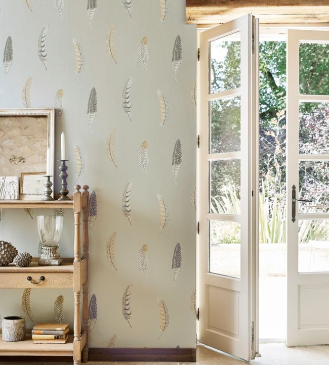 Lismore Wallpaper - Indigo - DYSI216604 - Sanderson - Morris Wallpaper