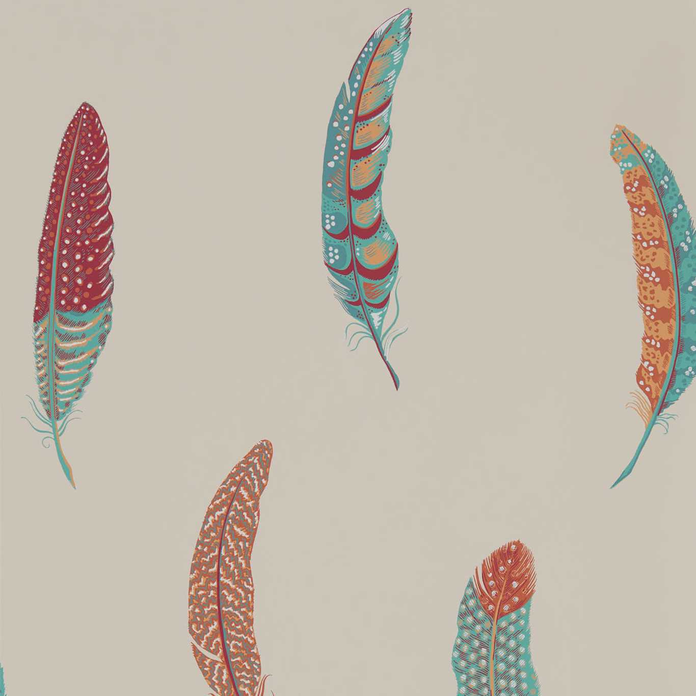 Lismore Wallpaper - Russet - Sanderson - DYSI216606