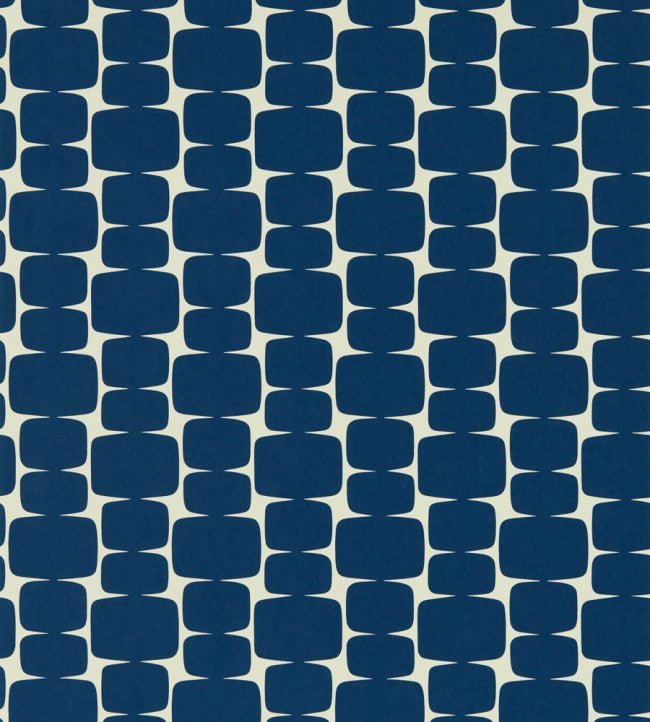 Little Lohko Wallpaper - Indigo / Jasmine - NBIW113034 - Scion