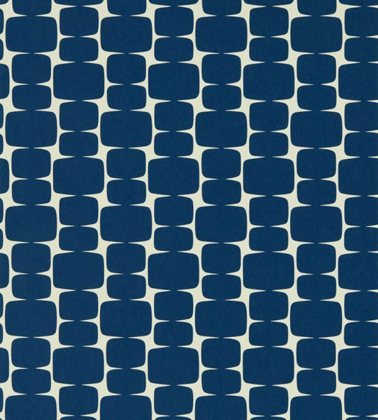 Little Lohko Wallpaper - Indigo / Jasmine - NBIW113034 - Scion