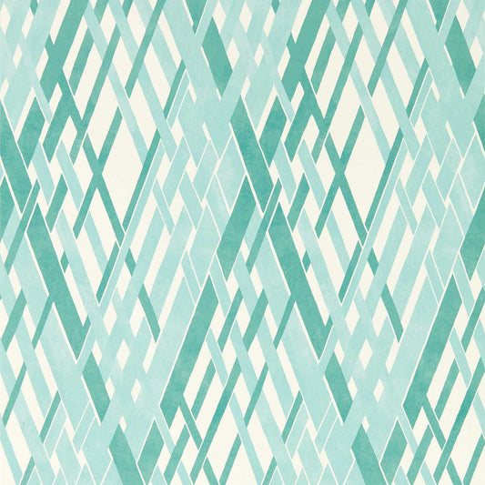 Locronan Wallpaper - Aqua/First Light - Harlequin - HRTW113124 - Morris Wallpaper