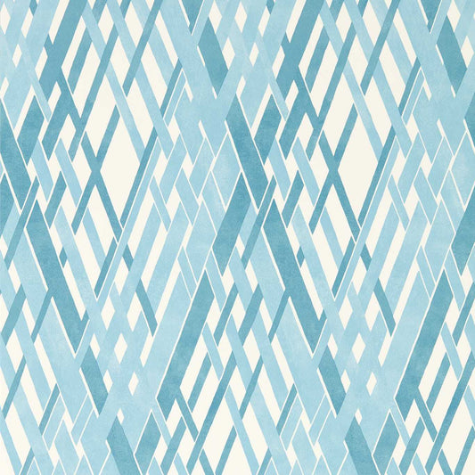 Locronan Wallpaper - Cornflower/First Light - Harlequin - HRTW113125 - Morris Wallpaper