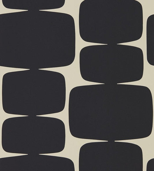 Lohko Wallpaper - Liquorice - NLOH111290 - Scion