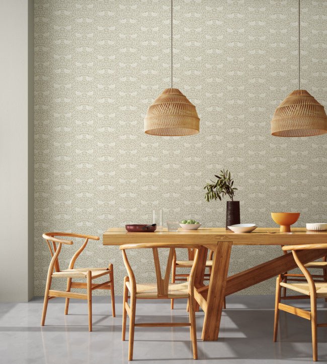 Looting Fruits Wallpaper - Pebble - NART112799 - Scion - Morris Wallpaper