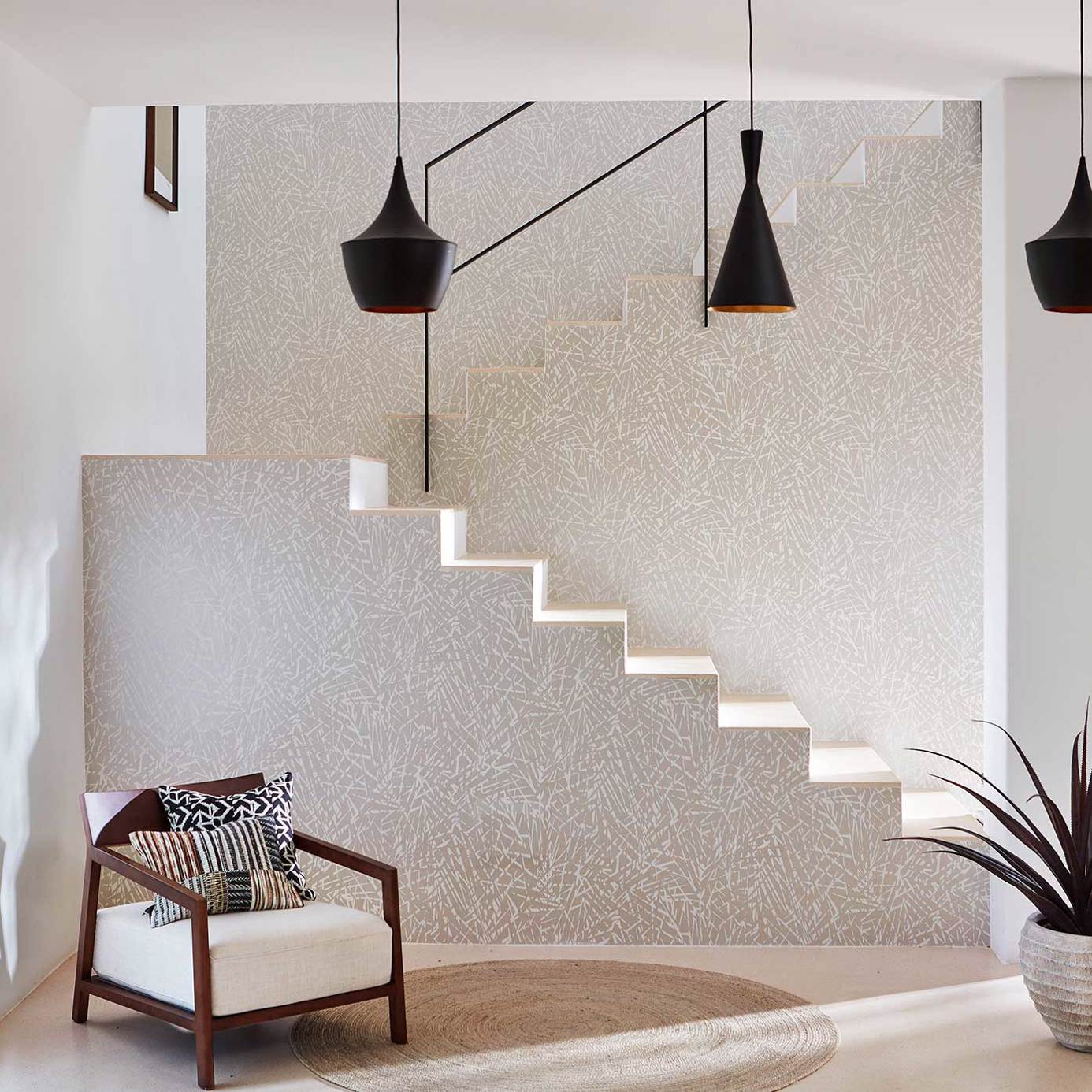 Lorenza Wallpaper - Pewter - Harlequin - HMIW112234 - Morris Wallpaper