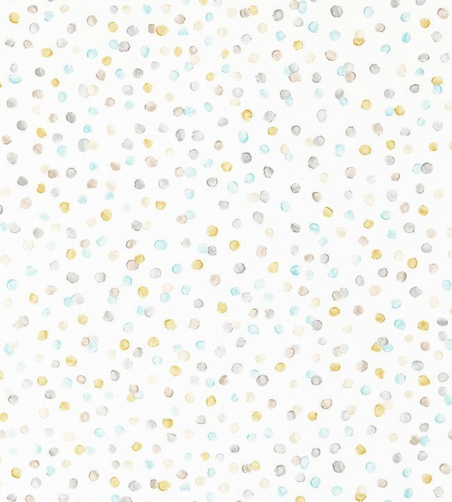Lots Of Dots Wallpaper - Hemp / Biscuit / Maize - NSCK111283 - Scion