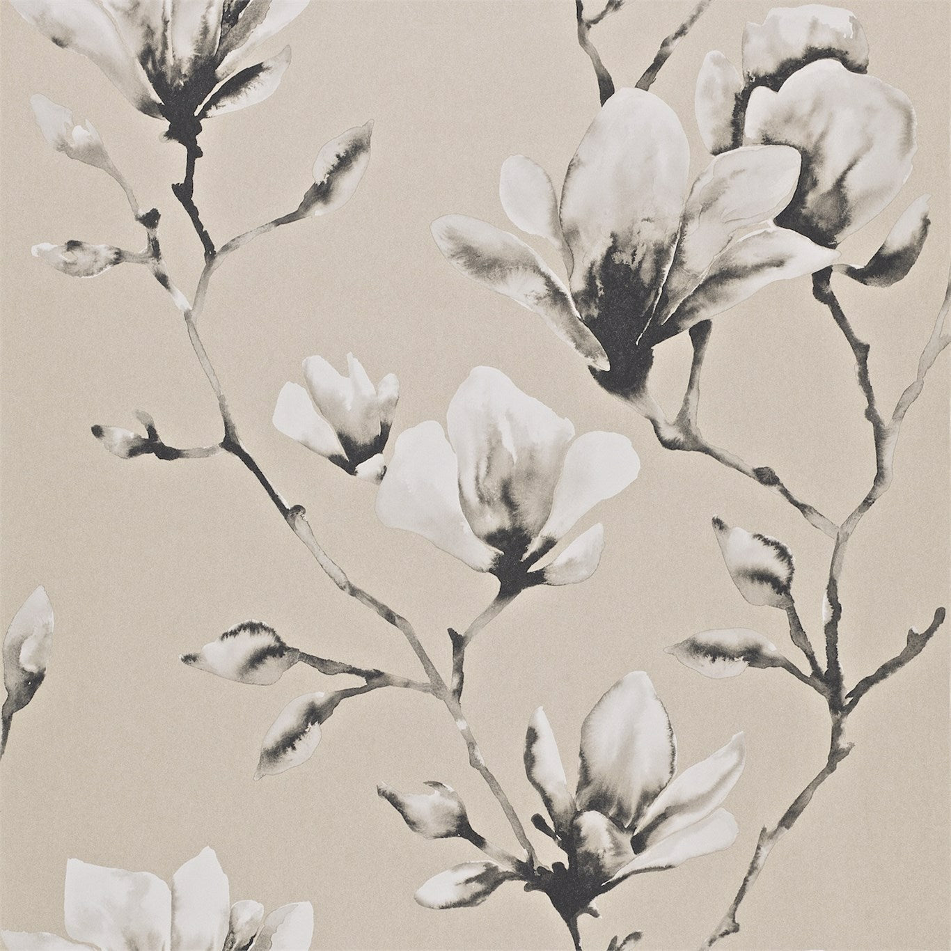 Lotus Wallpaper - Rose Gold - Harlequin - HMOW110878 - Morris Wallpaper