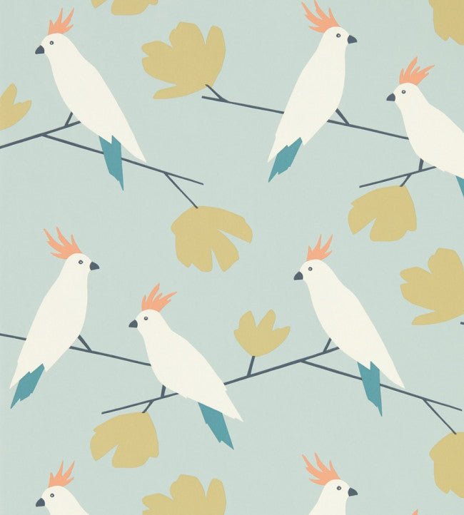 Love Birds Wallpaper - Candy - 112220 - Scion - Morris Wallpaper