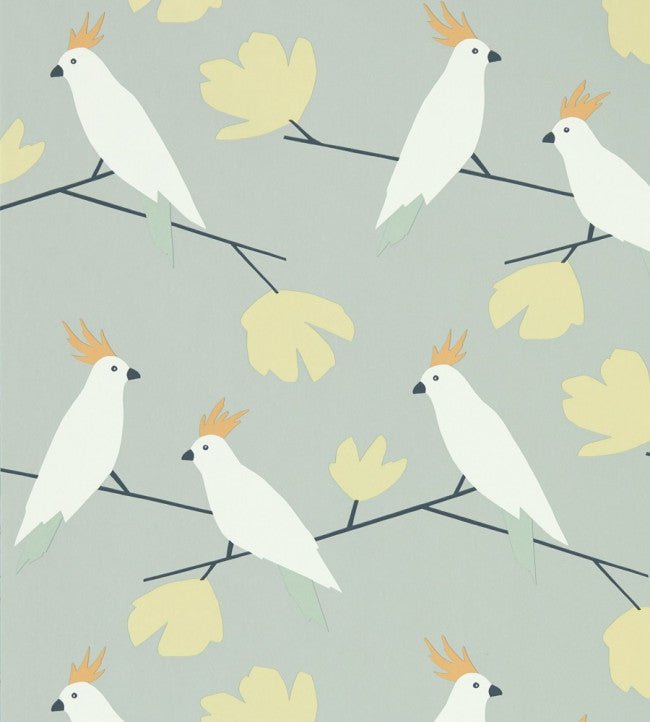 Love Birds Wallpaper - Willow - 112222 - Scion - Morris Wallpaper