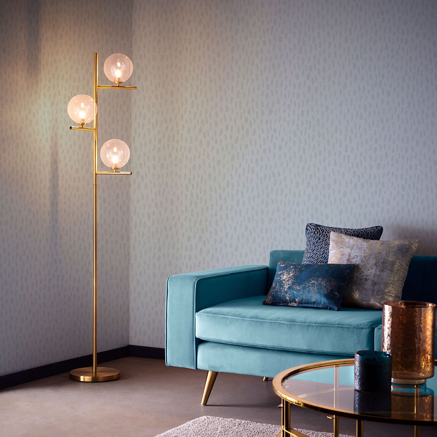 Loxley Wallpaper - Nordic - Clarke & Clarke - W0226/06 - Morris Wallpaper