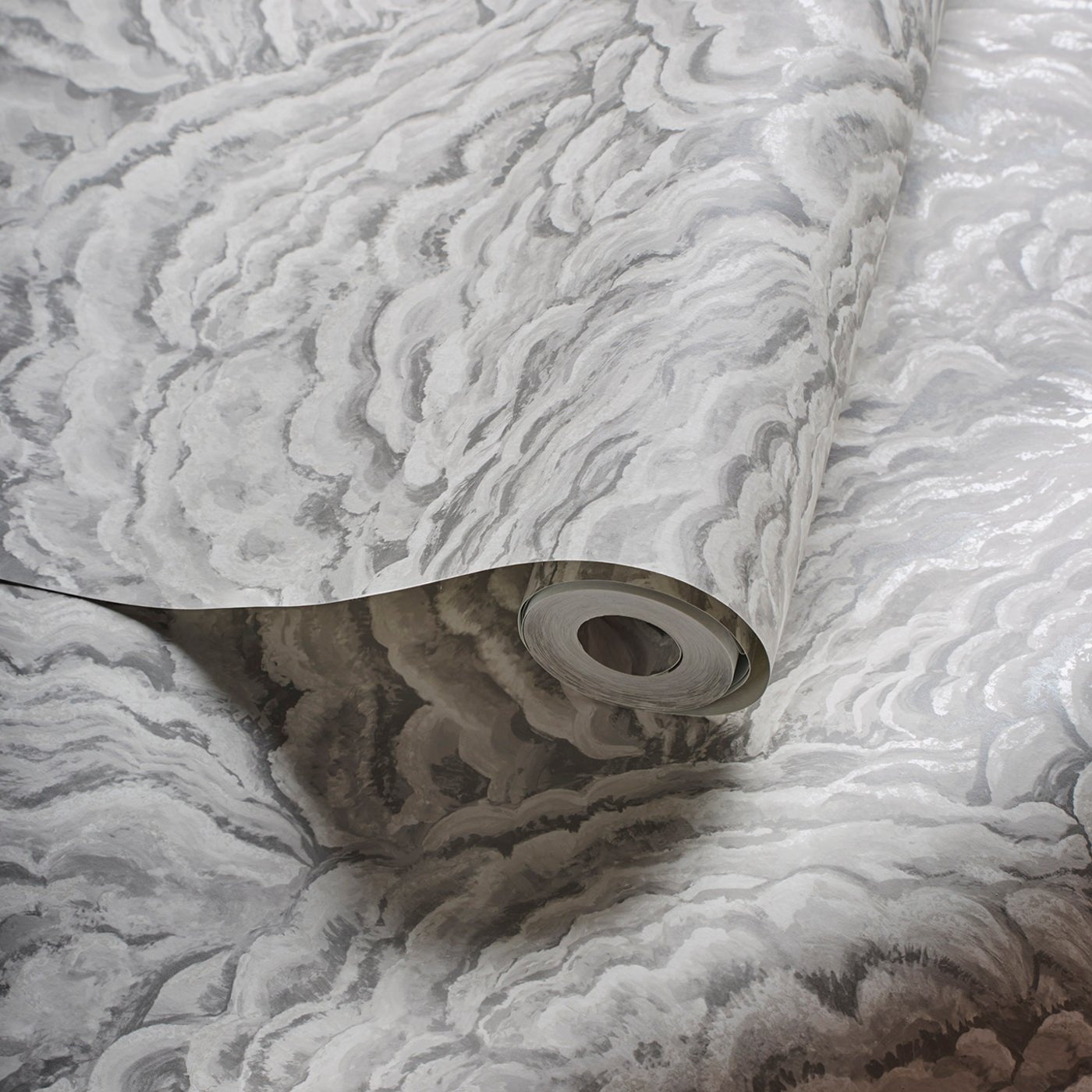 Lumino Wallpaper - Cloud - Clarke & Clarke - W0142/02 - Morris Wallpaper