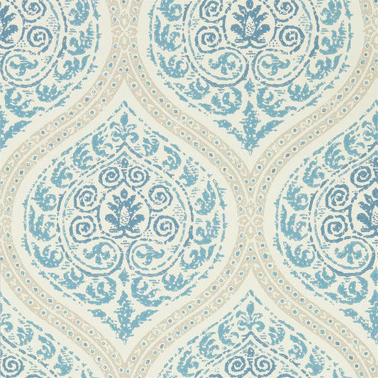 Madurai Wallpaper - Indigo - DCPW216754
