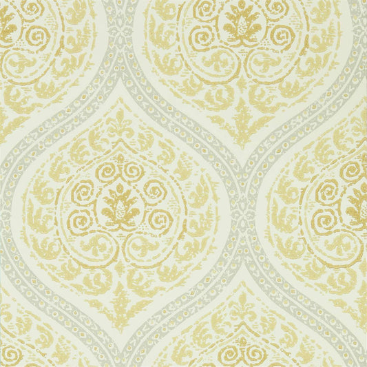 Madurai Wallpaper - Lemon - DCPW216756