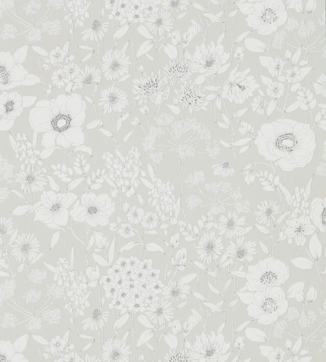 Maelee Wallpaper - Dove - DHPO216350 - Sanderson - Morris Wallpaper