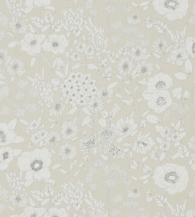 Maelee Wallpaper - Linen - DHPO216349 - Sanderson - Morris Wallpaper