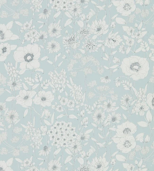 Maelee Wallpaper - Mineral - DHPO216348 - Sanderson - Morris Wallpaper