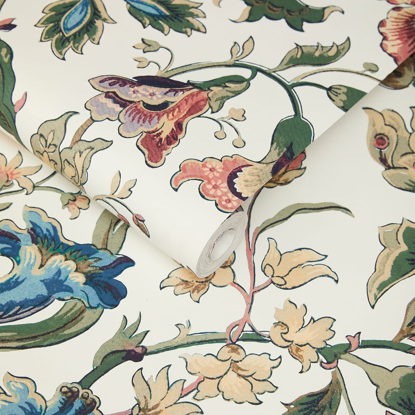 Majorelle Wallpaper - Ecru - House of Hackney - 1-WA-MAJ-DI-ECR-XXX - Morris Wallpaper