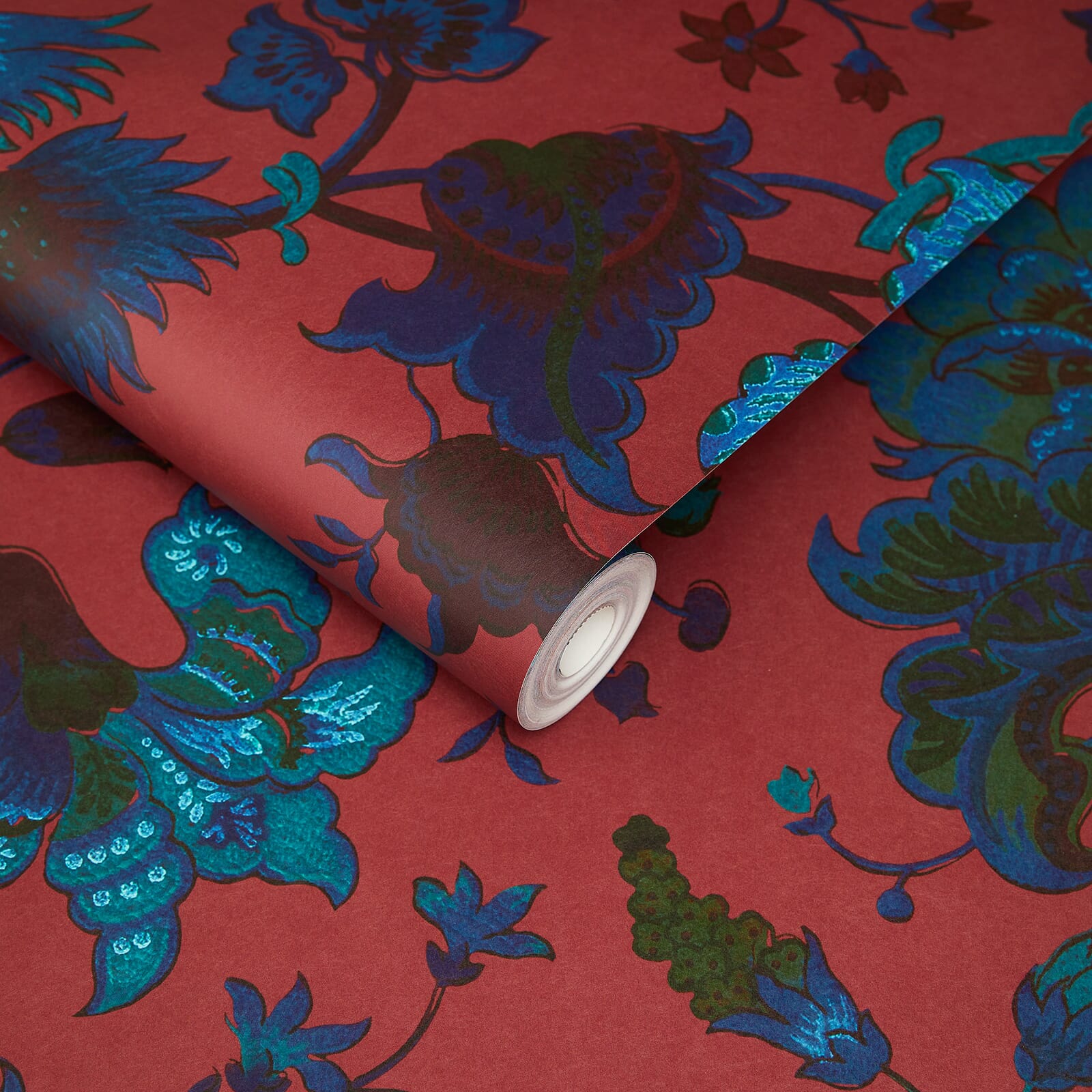 Majorelle Wallpaper - Viola-Pink - House of Hackney - 1-WA-MAJ-DI-VIP-XXX - Morris Wallpaper