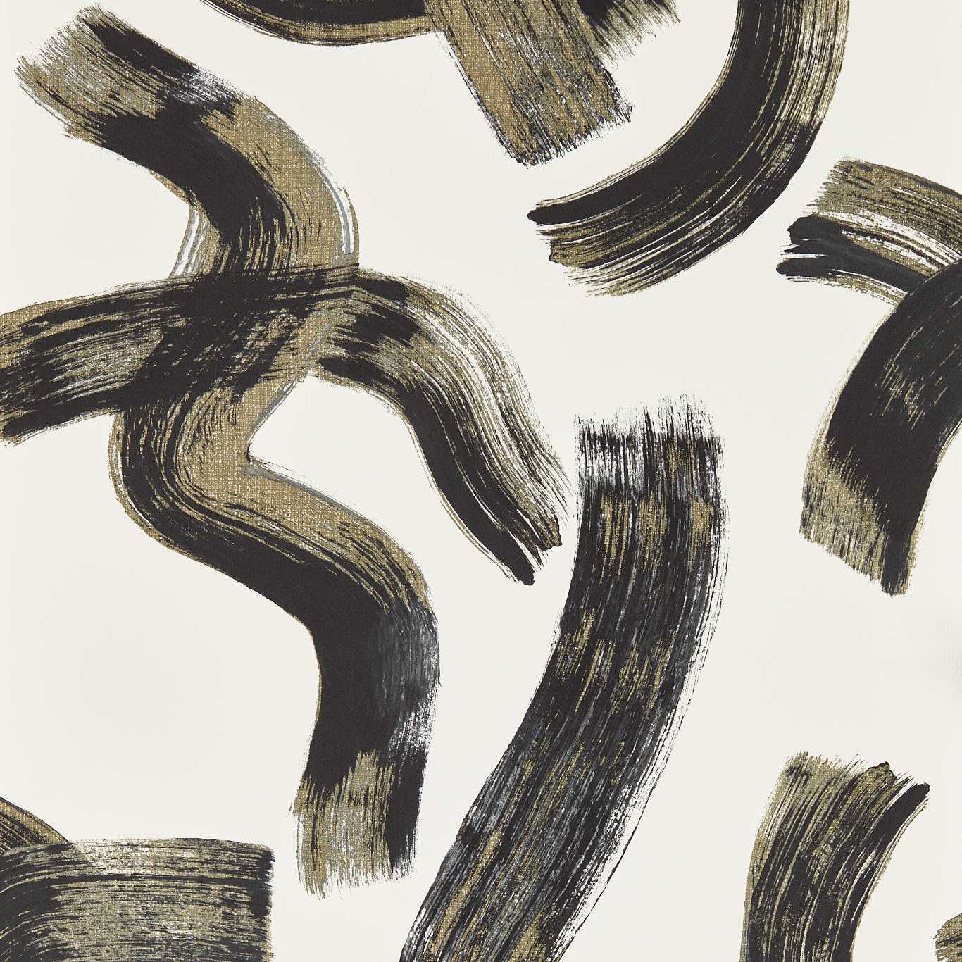 Malevich Wallpaper - Noir - Clarke & Clarke - W0227/04 - Morris Wallpaper