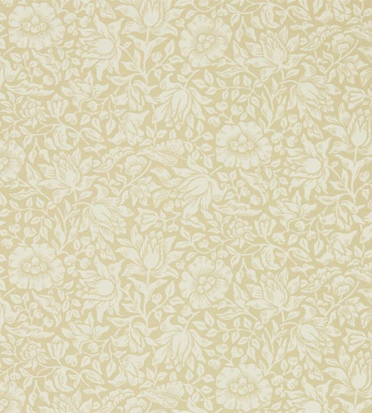 Mallow Wallpaper - Soft Gold - 216677 - Morris & Co