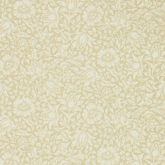 Mallow Wallpaper - Soft Gold - Morris & Co - 216677 - Morris Wallpaper