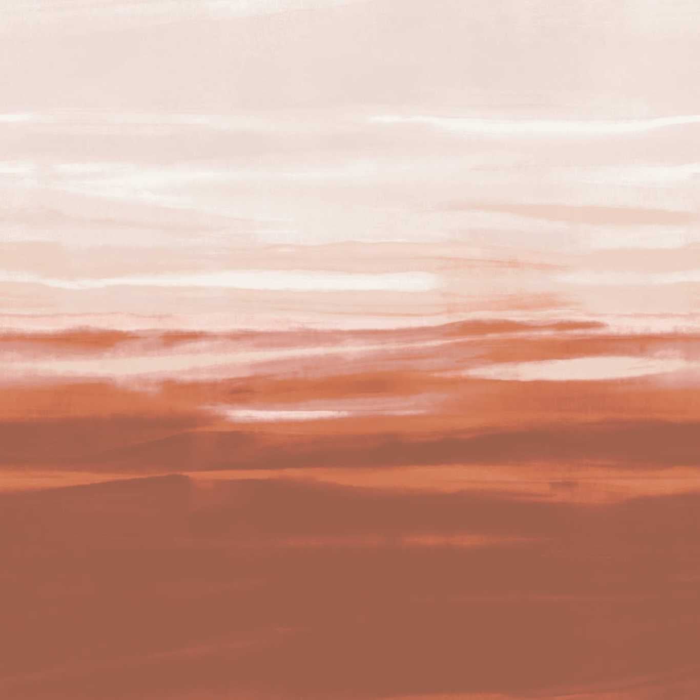 Manzara Wallpaper - Brazilian Rosewood/Bleached Coral - HQN3112918 - Harlequin - Premier Wallcovering