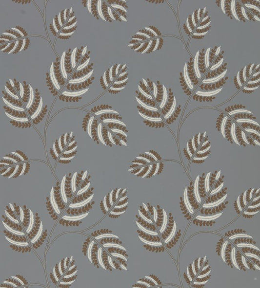 Marbelle Wallpaper - French Grey/Brass - HPUT111891 - Harlequin - Morris Wallpaper