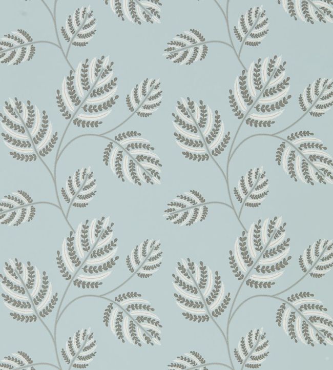 Marbelle Wallpaper - Seaglass/Silver - HPUT111892 - Harlequin - Morris Wallpaper