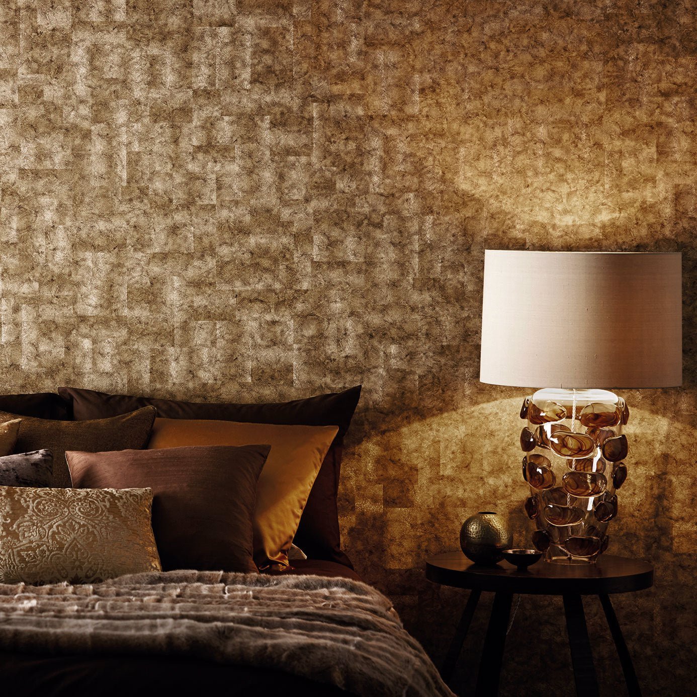 Marble Wallpaper - Sulphur - Harlequin - EREE110758 - Morris Wallpaper