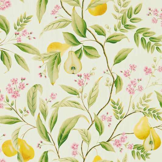 Marie Wallpaper - Fig leaf/Honey/Blossom - Harlequin - HDHW112909 - Morris Wallpaper