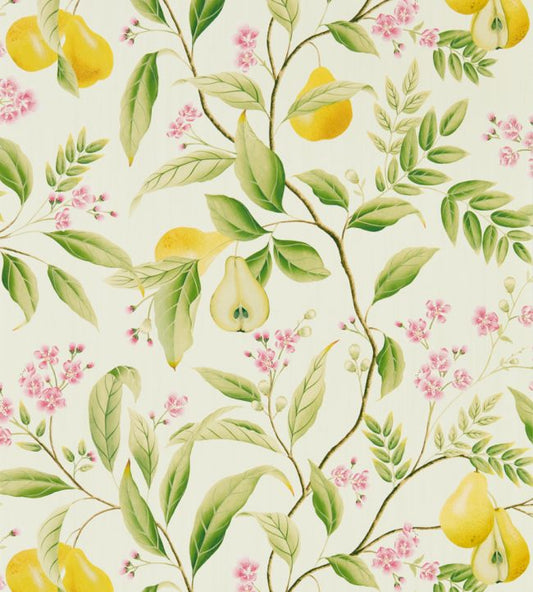 Marie Wallpaper - Fig leaf/Honey/Blossom - HDHW112909 - Harlequin - Morris Wallpaper