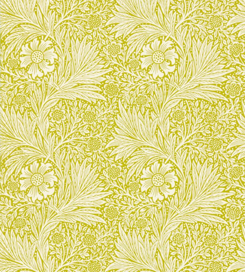 Marigold Wallpaper - Chartreuse - 217092 - Morris & Co