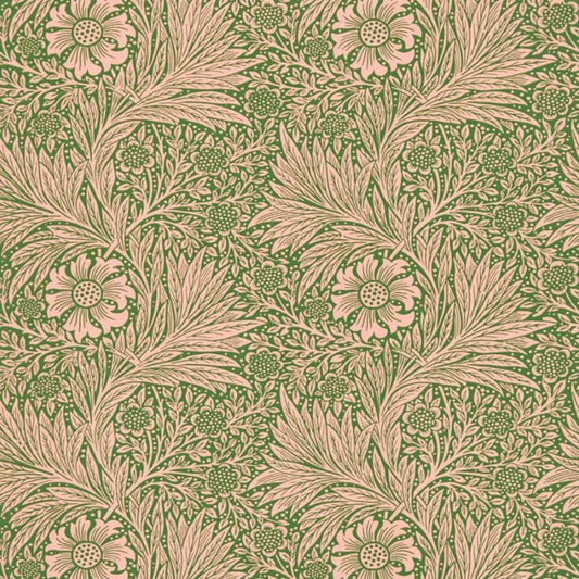 Marigold Wallpaper - Pink/Olive - Morris & Co - 216953 - Morris Wallpaper