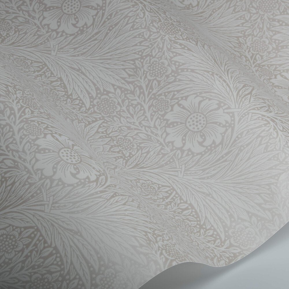 Marigold Wallpaper - Silver - 217395 - Morris Wallpaper WD