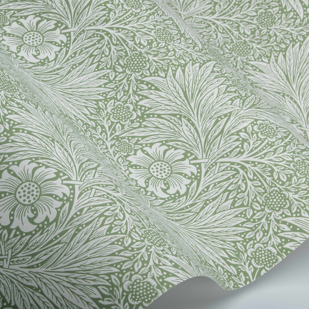 Marigold Wallpaper - Thyme - 217397 - Morris Wallpaper WD