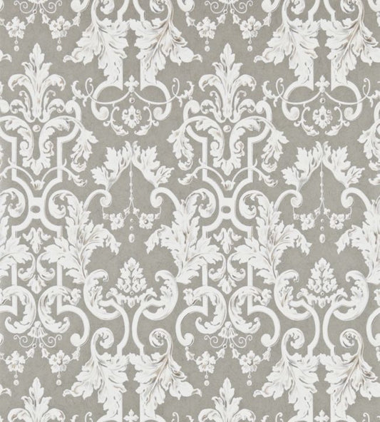 Marmorino Wallpaper - Harbour Grey - ZCON312034 - Zoffany - Morris Wallpaper