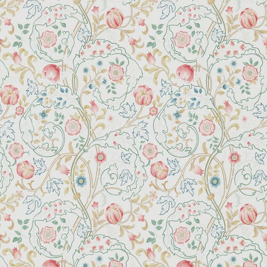 Mary Isobel Wallpaper - Pink/Ivory - Morris & Co - 216839 - Morris Wallpaper