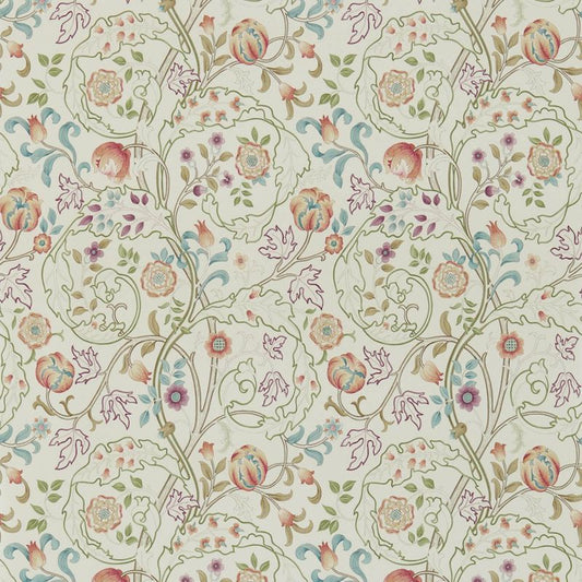 Mary Isobel Wallpaper - Rose/Artichoke - Morris & Co - 214729 - Morris Wallpaper