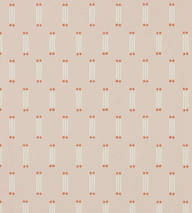 Matchsticks Wallpaper - Blush - Scion - NSCW113278 - Morris Wallpaper