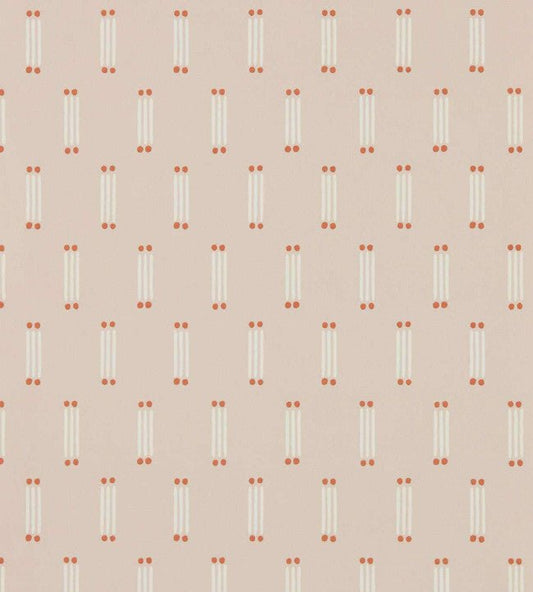 Matchsticks Wallpaper - Blush - Scion - NSCW113278 - Morris Wallpaper