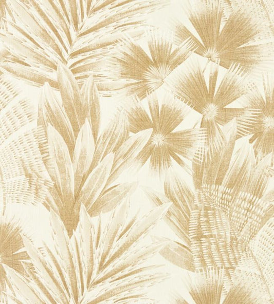 Matupi Wallpaper - Parchment/ Gold - HTEW112774 - Harlequin - Morris Wallpaper
