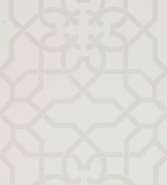 Mawton Wallpaper - Dove/Stone - DDAM216416 - Sanderson - Morris Wallpaper