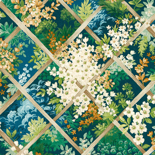 Maymont Wallpaper - Forest - Clarke & Clarke - W0195/01 - Morris Wallpaper
